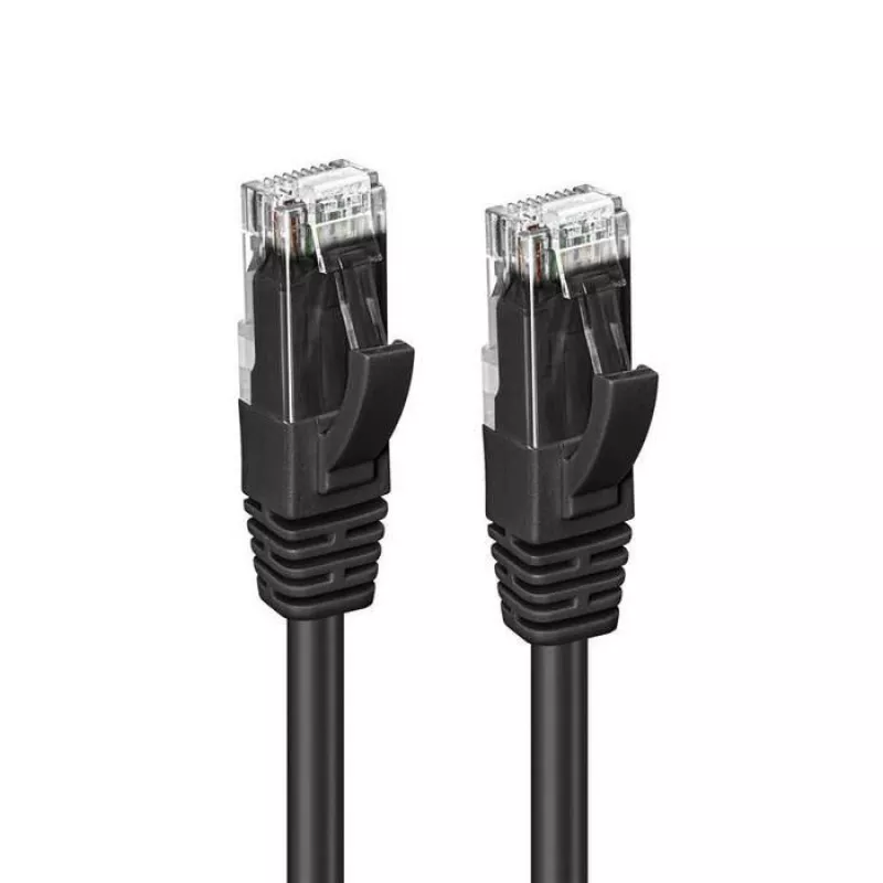 Microconnect UTP501S tīkla kabelis 1 m Cat5e U/UTP melns