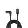 Lindy 0.5m USB 3.2 taisns USB-C uz taisnleņķa USB-C kabelis, 10Gbps