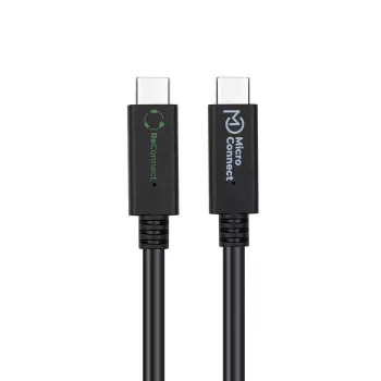 MicroConnect ECO-USB3.2CC1.5 USB kabelis USB 3.2 Gen 2x2 1.5 m USB-C Melns