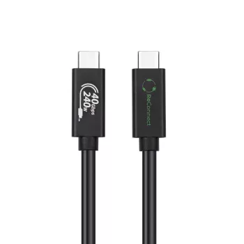 USB4 kabelis MicroConnect ReConnect ECO-USB4CC05 40 Gbps 100 W, USB-C uz USB-C