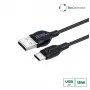 Microconnect ECO-USB3.1CCHAR05B USB kabelis USB 2.0 0.5 m USB A USB C Melns