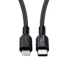 Microconnect ECO-USB3.1CL2 Lightning kabelis 2m Melns USB-C
