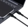 Microconnect ECO-USB3.1CL2 Lightning kabelis 2m Melns USB-C
