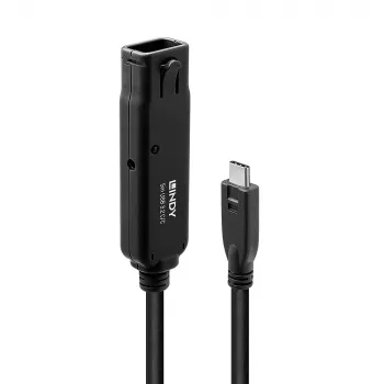 Lindy 43405 USB kabelis USB 3.2 Gen 2 (3.1 Gen 2) 5 m USB-C Melns