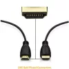 Techly ICOC HDMI2-4-060 HDMI 2.0 High Speed kabelis ar Ethernet, A/A vīrišķais/vīrišķais, 4K 60Hz, 6 m, melns