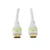 Techly 3m High Speed HDMI kabelis ar Ethernet A/A M/M Balts ICOC HDMI-4-030WH