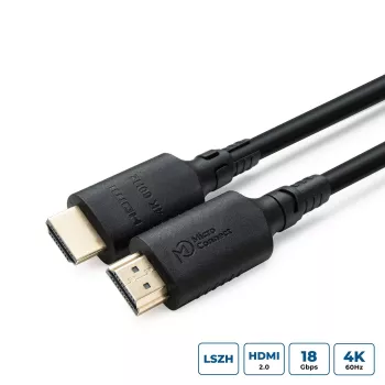 HDMI kabelis MicroConnect MC-HDM19195V2.0LSZH 4K Low Smoke Zero Halogen