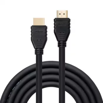 HDMI kabelis Lindy 2m 4K@60Hz, HDMI Type A vīriešu–vīriešu, HDMI 2.1, 18 Gbit/s, apzeltīti kontakti, melns