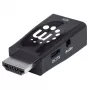 Manhattan HDMI uz VGA pārveidotājs (ar Audio), 1080p, Vīrietis uz Sievieti, Mikro-USB barošanas ieeja, Melns, Trīs gadu garantija