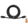 HDMI kabelis ar Ethernet Manhattan HDMM1MP 1m Vīrietis-Vīrietis Melns