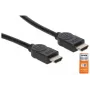 HDMI kabelis vīrietis-vīrietis Manhattan HDMM2MP 1,8m melns