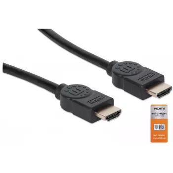 HDMI kabelis ar Ethernet Manhattan HDMM3MP