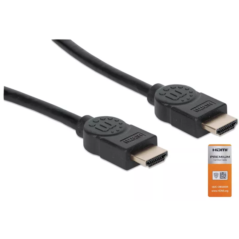HDMI kabelis ar Ethernet Manhattan HDMM3MP