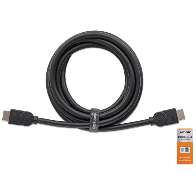 HDMI kabelis ar Ethernet Manhattan HDMM3MP