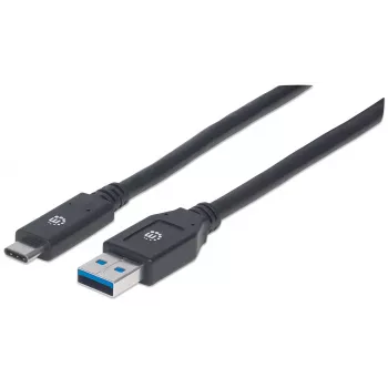 Manhattan 354981 USB-C uz USB-A kabelis 3m vīrietis-vīrietis