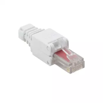 Tīkla kabelis LogiLink MP0025 RJ-45 savienotājs vīrišķais balts