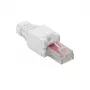 LogiLink MP0025 RJ45 spraudnis Cat.6 UTP kabelim, bez instrumentiem, balts