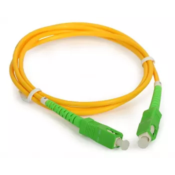 Microconnect FIB884001 InfiniBand optiskās šķiedras kabelis 1 m SC OS2 9 µm dzeltens