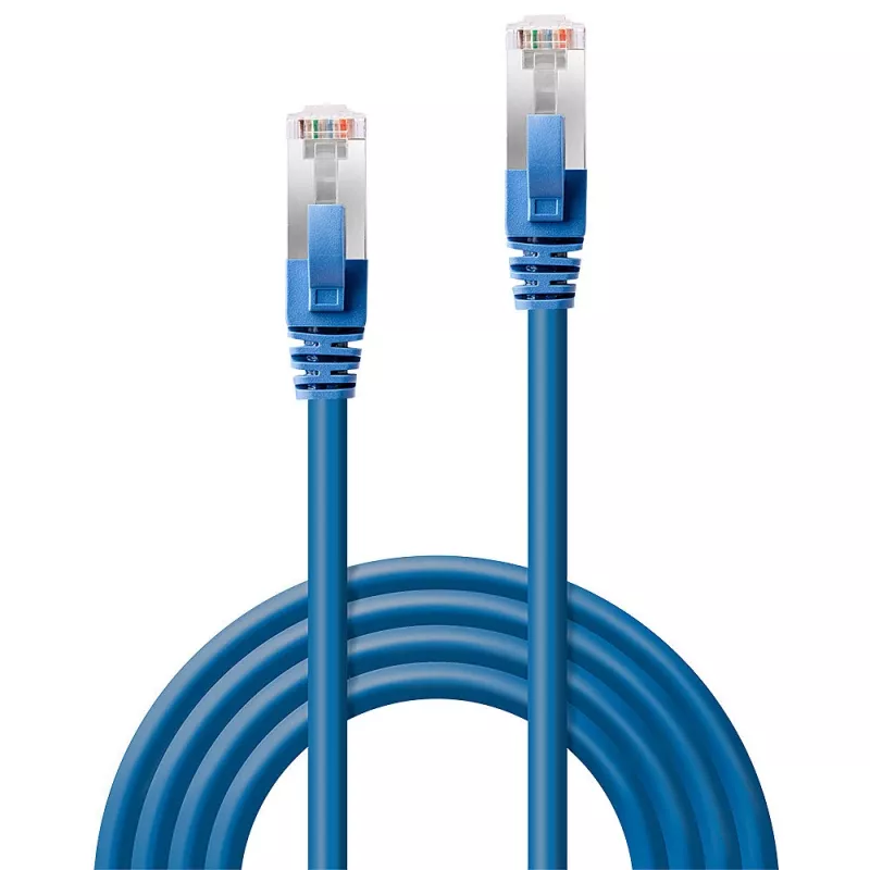 Tīkla kabelis Lindy Cat.6 SSTP S/FTP PIMF Premium 0,3m Zils