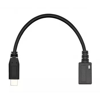 USB kabelis ProXtend USBC-MICROB-0002, 0,2 m, melns