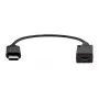 USB kabelis ProXtend USBC-MICROB-0002, 0,2 m, melns