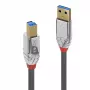 Lindy 1m USB 3.2 Type A uz B kabelis, 5Gbps, Cromo Line