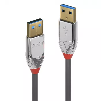 Lindy 36626 USB kabelis USB 3.2 Gen 1 (3.1 Gen 1) 1 m USB A Pelēks