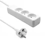 Microconnect MC-GRU0350DK pagarinātājs 5 m 3× K tipa kontaktligzdas iekštelpām balts