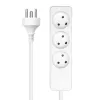Microconnect MC-GRU0350DK pagarinātājs 5 m 3× K tipa kontaktligzdas iekštelpām balts