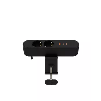 MicroConnect MC-MDPS-EU2-67W — Daudzkontaktligzda galddatoram, 2 ligzdas, 67W