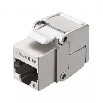 Lanview LVN128082 keystone modulis, folijots Cat6, RJ-45, metālisks