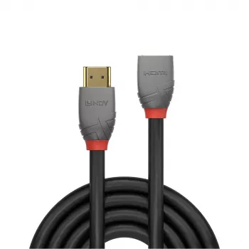 Lindy 2m High Speed HDMI pagarinājuma kabelis, Anthra Line