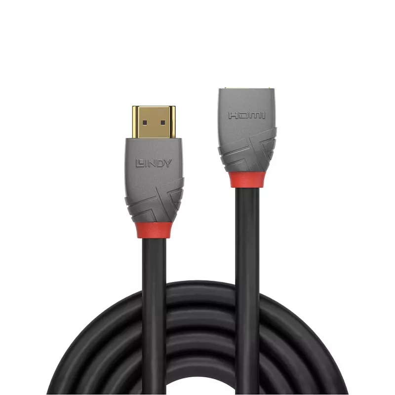 Lindy 2m High Speed HDMI pagarinājuma kabelis, Anthra Line