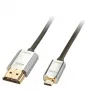 Lindy 3m CROMO Slim Active High Speed HDMI 2.0 A/D kabelis ar Ethernet un 4K atbalstu