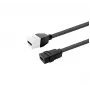 VivoLink PROKEYHDMIFF0.2W — balts HDMI ligzdas keystone ieliktnis paneļmontāžai