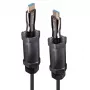 HDMI kabelis Lindy 38527 10 m HDMI Type A vīriešu–vīriešu HDMI 2.1 48 Gbit/s apzeltīti kontakti melns