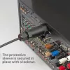 HDMI kabelis Lindy 38527 10 m HDMI Type A vīriešu–vīriešu HDMI 2.1 48 Gbit/s apzeltīti kontakti melns