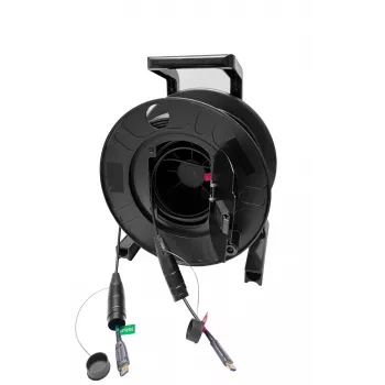 Vivolink PROHDMIOP100AM-DRUM optiskais HDMI kabelis 100 m, melns