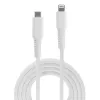 Lindy 2m USB C uz Lightning kabelis, balts