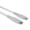 Lindy 2m USB C uz Lightning kabelis, balts
