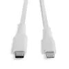 Lindy 2m USB C uz Lightning kabelis, balts