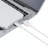 MicroConnect ECO-LIGHTNING1 1m Balts USB-A uz Lightning kabelis no pārstrādātiem materiāliem