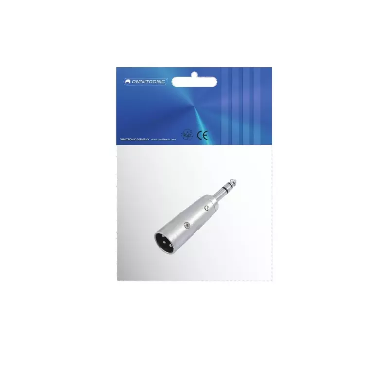 Adapteris 3-pin XLR uz 6,3 mm Omnitronic 30226455