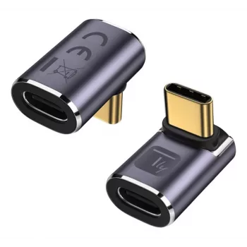 USB-C adapteris TECHLY IADAP-USB4C-40G — USB-C uz USB4, 40 Gbps datu pārsūtīšana