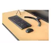 Bezvadu tastatūra Manhattan 180771 QWERTY Melna ar peli