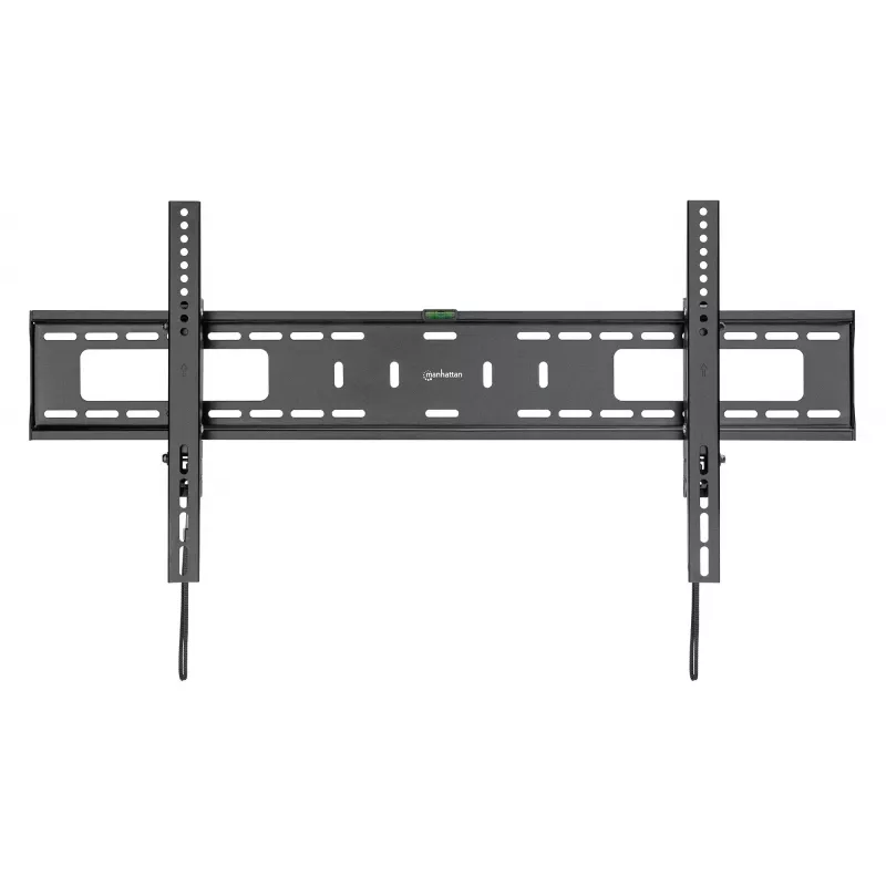 Manhattan TV un monitora pretzādzīšanas sienas kronšteins ar slīpumu 43-100 Melns VESA 200x200 līdz 800x400mm Maks. 75kg