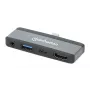 USB-C ceļojumu dokstacija Manhattan 190404 4 porti HDMI USB-A USB-C 3.5 mm