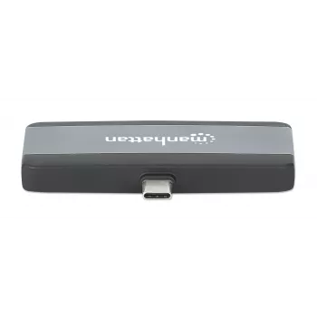 USB-C ceļojumu dokstacija Manhattan 190404 4 porti HDMI USB-A USB-C 3.5 mm