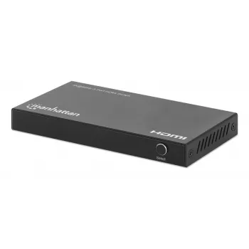 HDMI Slēdzis 3x1 MANHATTAN 18G Automātisks Manuāls IR Tālvadība Melns