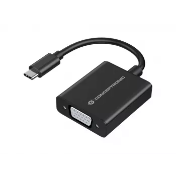 Conceptronic ABBY05B USB-C uz VGA adapteris